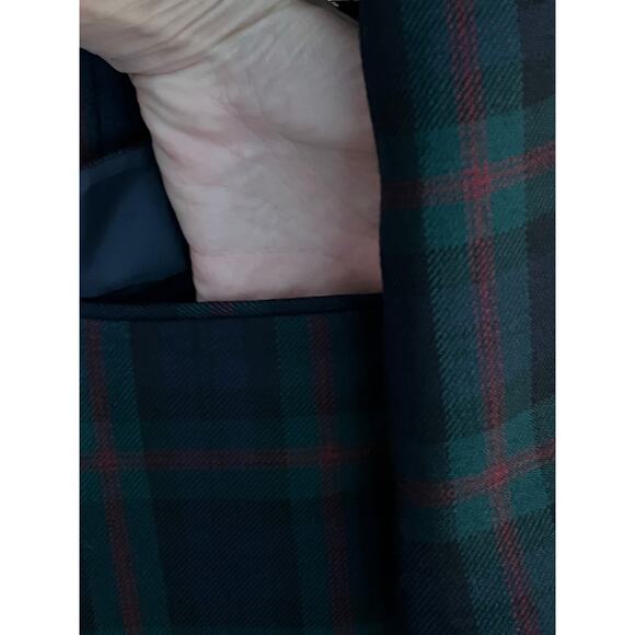 VTG James Pringle Weavers Wool Blazer Plaid Tartan Sport Coat Jacket 42R Men - Picture 7 of 9